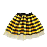 Maxbell 4Pc Bumble Bee Honey Girls Kids Fairy Halloween Fancy Dress Up Party Costume