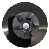 Maxbell Stainless Steel Blender Blade Replacement Black with Sealing Ring Gasket