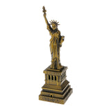 Maxbell 18cm The Statue of Liberty Model Figurine Model Metal Crafts for Home Decor