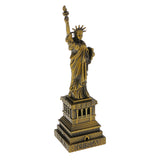 Maxbell 18cm The Statue of Liberty Model Figurine Model Metal Crafts for Home Decor