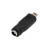 Maxbell 5.5mm x 2.1mm DC Power Supply Female to Mini USB Male Charge Converter Adapter for Cellphone, Tablet, Laptop