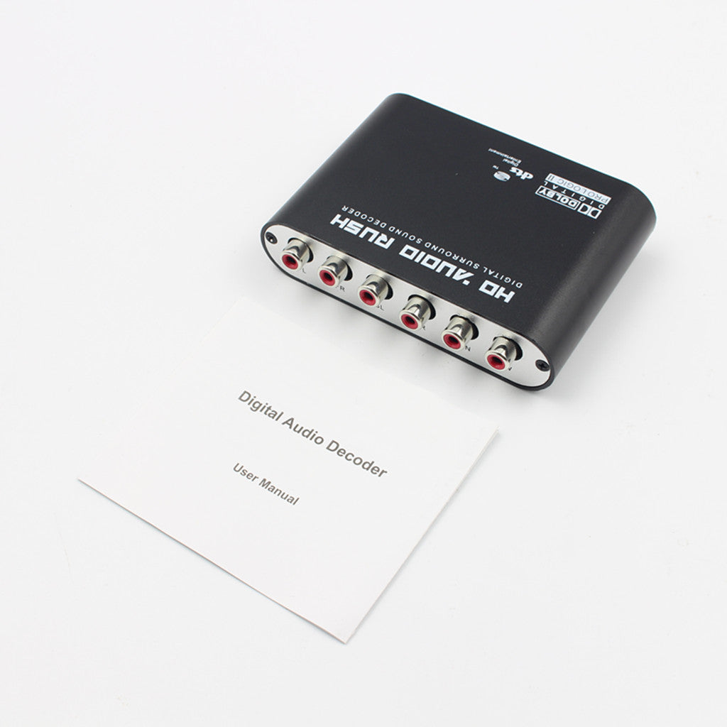 Maxbell Digital DTS AC3 Optical to Analog 5.1CH HD Audio Sound Decoder SPDIF Coaxial