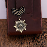 Maxbell Mens Punk Uniform Medal Streampunk Gothic Brooches Badge Brooch Pin