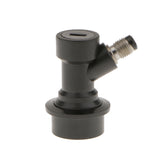Maxbell Wine Brew Beer Keg LIQUID OUT Disconnect Beer Keg Connector Beer Tap Fittings, Black