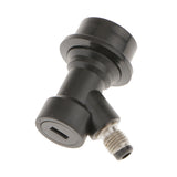 Maxbell Wine Brew Beer Keg LIQUID OUT Disconnect Beer Keg Connector Beer Tap Fittings, Black