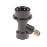 Maxbell Wine Brew Beer Keg LIQUID OUT Disconnect Beer Keg Connector Beer Tap Fittings, Black