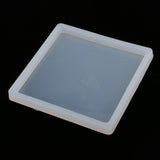 Maxbell 1 Piece Square Shape Jewelry Silicone Mould Ornament Resin Craft Making