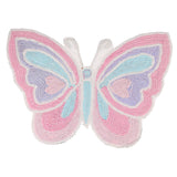 Maxbell Butterfly Shape Sequins Patch Embroidery Applique Sewing Fabric Embellishment Decoration 39cm