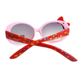 Maxbell Kids Cute Fashion Bowknot Decor Funny Sunglasses Gift Pink Frame