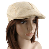 Maxbell Womens Fashionable Comfortable Lightweight Beret Hat Sun Hat Summer Clothing Accessory Biege