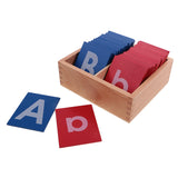 Maxbell Kids Montessori Materials Kindergarten Teaching Aids a-z A-Z Alphabet Box