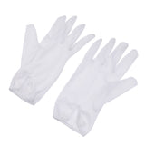 Maxbell 1 Pair Professional Snooker / Pool Billiard Referee Gloves White Cotton