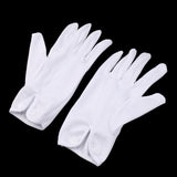 Maxbell 1 Pair Professional Snooker / Pool Billiard Referee Gloves White Cotton