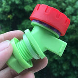 Maxbell Knob Type Plastic Outdoor Water Faucet Tap Replacement for Water Tank Bucket Wine Juice Bottle