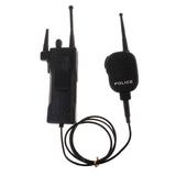 Maxbell Funny Artificial Police Interphone Prop Two Way Radio Toy Game Joke Gag Gift