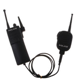 Maxbell Funny Artificial Police Interphone Prop Two Way Radio Toy Game Joke Gag Gift