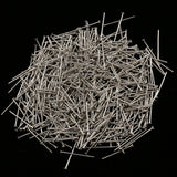 Maxbell Pack of 500PCS T Shape Needles Flat Head Pins For Beading Crafts Jewelry Necklace Earrings Bracelet Making 20mm