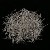 Maxbell Pack of 500PCS Eyepins Eye Pins Needles For Jewelry Necklace Earrings Making Craft DIY 40mm