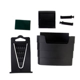 Maxbell Plastic Durable Holder Organizer Storage Case COMPATIBLE FOR MP3 MP4 Key Black