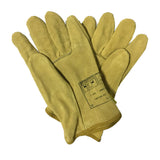 Maxbell Welding Gloves Cowhide Leather, Yellow - 9.5''
