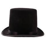 Maxbell Magician Black Hat Halloween Hat Jazz Hat black
