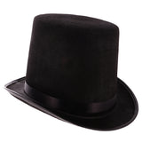 Maxbell Magician Black Hat Halloween Hat Jazz Hat black
