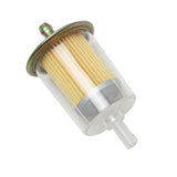 Maxbell 8mm Transparent Design Motorcycle Fuel Gasoline Gas Petrol Filter