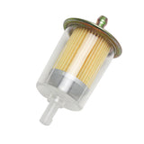 Maxbell 8mm Transparent Design Motorcycle Fuel Gasoline Gas Petrol Filter
