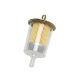 Maxbell 8mm Transparent Design Motorcycle Fuel Gasoline Gas Petrol Filter