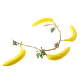 Maxbell 4pc/String Artificial Banana Toy Photography Prop Home Restaurant Decoration