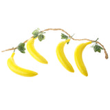 Maxbell 4pc/String Artificial Banana Toy Photography Prop Home Restaurant Decoration