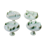 Maxbell Funny Style DIY Cookie Cake Cutter Fondant Plunger Decorating Mold