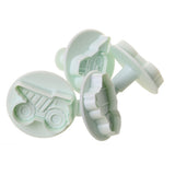 Maxbell Funny Style DIY Cookie Cake Cutter Fondant Plunger Decorating Mold