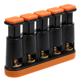 Maxbell Guitar Beginner Hand Exerciser Finger Strengthener Trainer Hand Exerciser Orange & Black