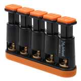 Maxbell Guitar Beginner Hand Exerciser Finger Strengthener Trainer Hand Exerciser Orange & Black