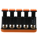 Maxbell Guitar Beginner Hand Exerciser Finger Strengthener Trainer Hand Exerciser Orange & Black