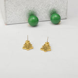 Maxbell Fashion Jewellery Cute Christmas Tree Beads Stud Earrings for Women Ladies