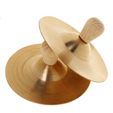 Maxbell Hand Percussion Copper Cymbals Children Musical Instrument Toys Brass