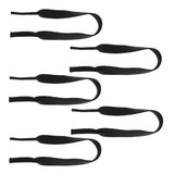 Maxbell 5pcs Neoprene Eyewear Sunglasses Glasses Neck Cord Retainer Band Strap-Black