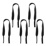 Maxbell 5pcs Neoprene Eyewear Sunglasses Glasses Neck Cord Retainer Band Strap-Black