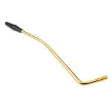 Maxbell 6mm Electric Guitar Tremolo Arm Whammy Bar with Black Cap Fits For electric guitar single tremolo bridge system Gold