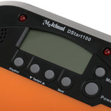 Maxbell Digital LCD Display Practice Drum Pad Drummer Training Pad Metronome Orange