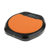 Maxbell Digital LCD Display Practice Drum Pad Drummer Training Pad Metronome Orange