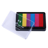 Maxbell Ink Pad Korea Stationery DIY Craft for Paper Fabric Wood Colorful Rainbow 6