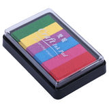 Maxbell Ink Pad Korea Stationery DIY Craft for Paper Fabric Wood Colorful Rainbow 6