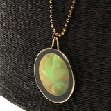 Maxbell Vintage Gold Coloured Marijuana Leaf Pendant Long Ball Beads Chain Necklace
