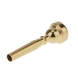 Maxbell 7C Trumpet Mouthpiece Metal for Yamaha Bach Conn King Trumpet Golden Plated
