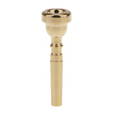 Maxbell 7C Trumpet Mouthpiece Metal for Yamaha Bach Conn King Trumpet Golden Plated
