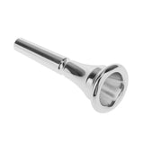 Maxbell Silver Plated French Horn Mouthpiece for Yamaha Bach Conn King Accessory