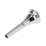 Maxbell Silver Plated French Horn Mouthpiece for Yamaha Bach Conn King Accessory